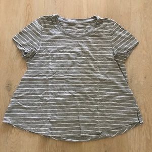 Gap striped cotton t shirt size M
